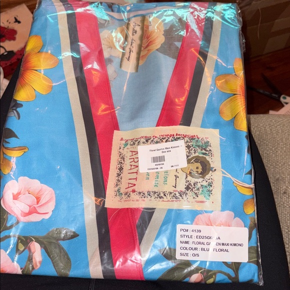Aratta Floral Garden Maxi Kimono - Picture 6 of 6
